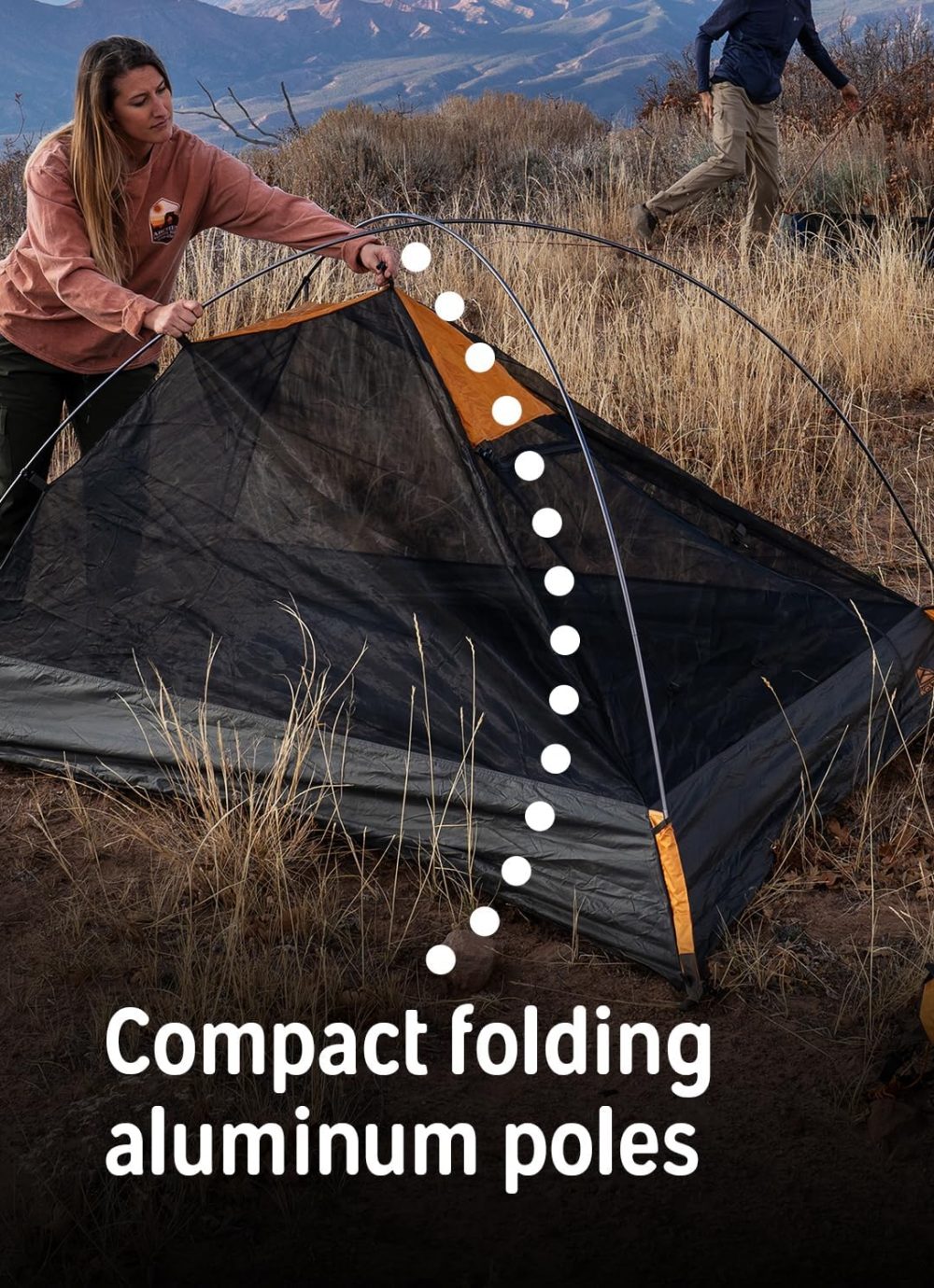 Kelty Grand Mesa 2P or 4P Backpacking Tent – 3 Season Camping, Thru Hiking Shelter, Aluminum Pole Frame, Single Door + Vestibule, 2024 Model - Image 8